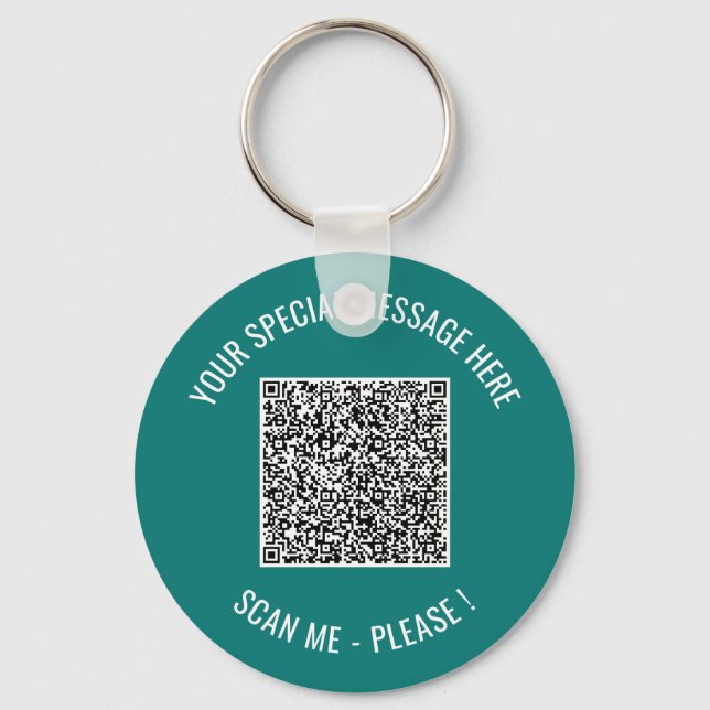 QR-Code - Geschenk für den Schlüsselanhänger Ihrer (Vorderseite)