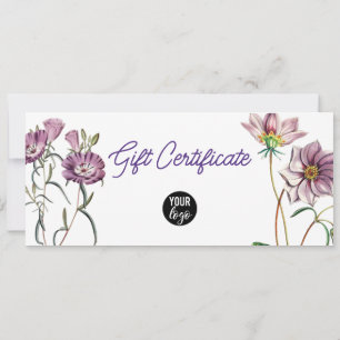 QR-Code-Geschenkgutschein für Blumengeschäfte