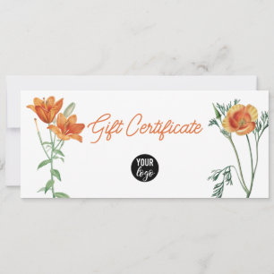 QR-Code-Geschenkgutschein für Blumengeschäfte