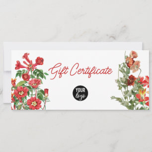 QR-Code-Geschenkgutschein für Blumengeschäfte