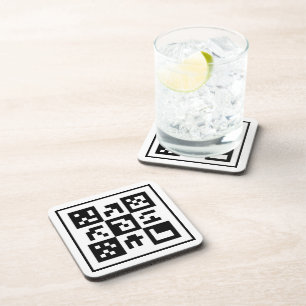 qr Code Getränkeuntersetzer