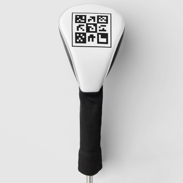 qr Code Golf Headcover (Vorderseite)