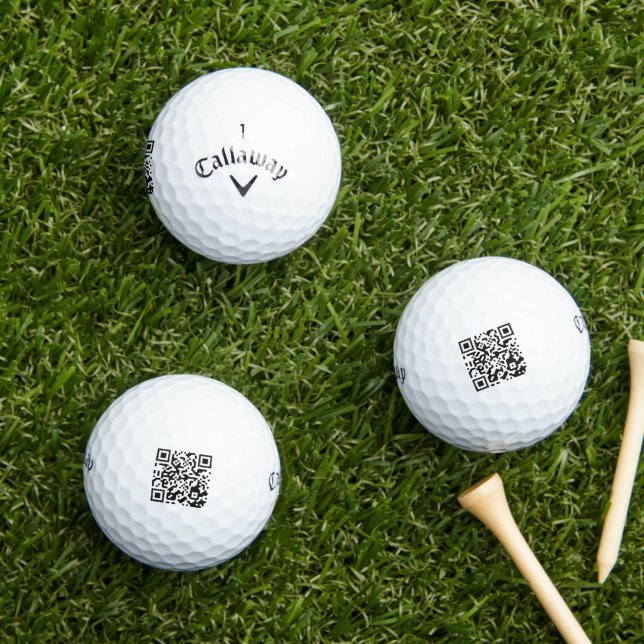 QR-Code Golfball (Insitu Gras)