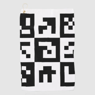 qr Code Golfhandtuch