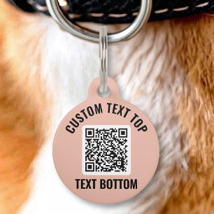 QR-Code-Haustier-ID-Anhänger Haustiermarke