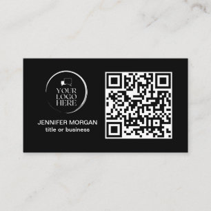 QR CODE Ihr Logo individuell professionell modern  Visitenkarte