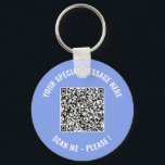 QR-Code Ihr Schlüsselanhänger für besondere Nachri<br><div class="desc">Wählen Sie Farben und Schriftart - Ihre spezielle QR-Code-Info und Personalisiertes Geschenk für den benutzerdefinierten Text - Hinzufügen Ihres QR-Codes - Bild oder Logo - Foto / Text - Name oder andere Informationen / Nachricht - Neu vergrössern und verschieben oder entfernen / Elemente hinzufügen - Bild / Text mit Anpassungstool....</div>