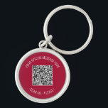 QR-Code Ihr Schlüsselanhänger für besondere Nachri<br><div class="desc">Wählen Sie Farben und Schriftart - Ihre spezielle QR-Code-Info und Personalisiertes Geschenk für den benutzerdefinierten Text - Hinzufügen Ihres QR-Codes - Bild oder Logo - Foto / Text - Name oder andere Informationen / Nachricht - Neu vergrössern und verschieben oder entfernen / Elemente hinzufügen - Bild / Text mit Anpassungstool....</div>