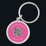 QR-Code Ihre besondere Nachricht Moderner Schlüsse Schlüsselanhänger<br><div class="desc">Wählen Sie Farben und Schriftart - Ihre spezielle QR-Code-Info und Personalisiertes Geschenk für den benutzerdefinierten Text - Hinzufügen Ihres QR-Codes - Bild oder Logo - Foto / Text - Name oder andere Informationen / Nachricht - Neu vergrössern und verschieben oder entfernen / Elemente hinzufügen - Bild / Text mit Anpassungstool....</div>