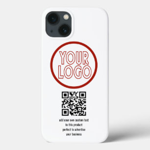 QR-Code Ihres Unternehmens und Text Case-Mate iPhone Hülle