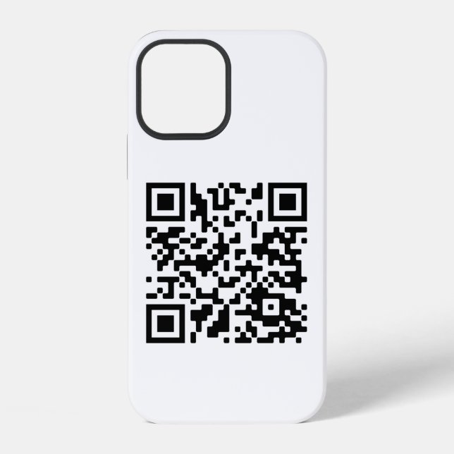 QR-Code iPhone Hülle (Rückseite)