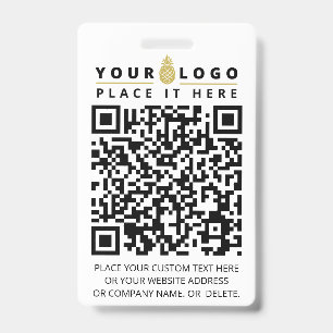 QR-Code jetzt scannen Moderner benutzerdefiniert Ausweis