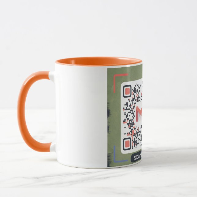 QR-Code-Kaffee-Tasse - Durchsuchen Sie mich auf So Tasse (Links)