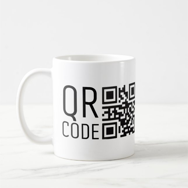 Qr-Code Kaffeetasse (Links)