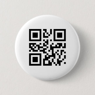QR Code-Knopf-Schablone Button