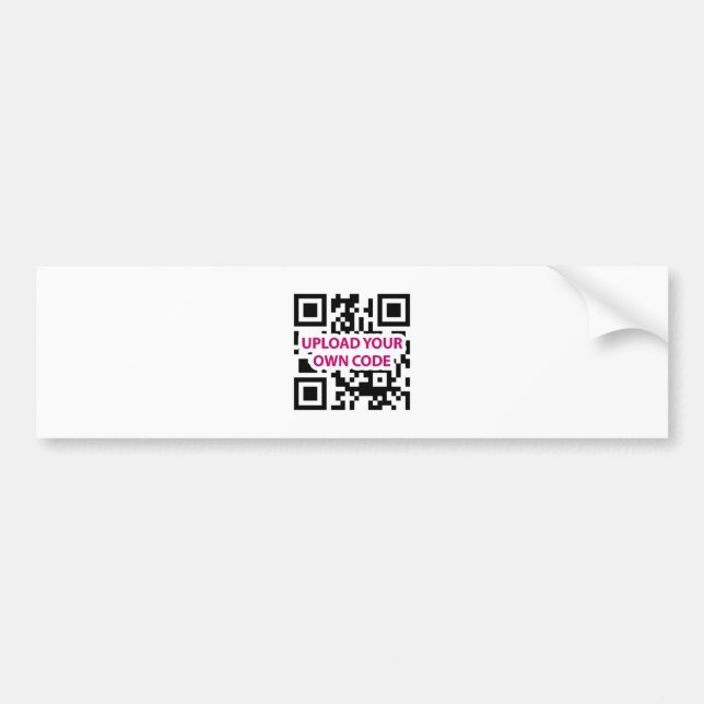 QR Code kundengerecht Autoaufkleber (Vorne)
