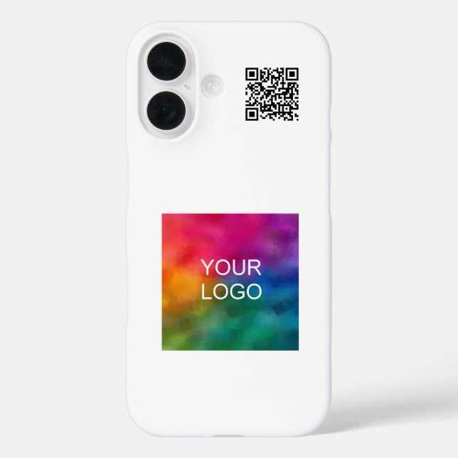 QR-Code Laden Sie Ihre eigene Logo-Werbung Popular Case-Mate iPhone Hülle (Rückseite)