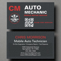 QR-Code Mechanisches Auto-Monogramm