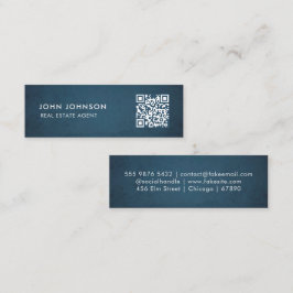 QR Code Mini-Visitenkarte Mini Visitenkarte