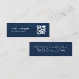 QR Code Mini-Visitenkarte Mini Visitenkarte
