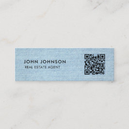 QR Code Mini-Visitenkarte Mini Visitenkarte