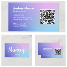 QR-Code Minimalist Makeup-Artist