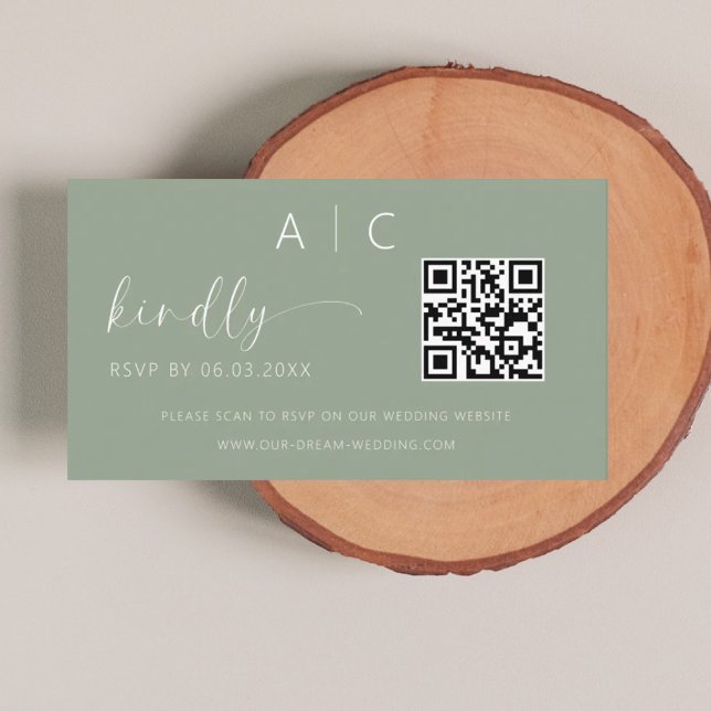 QR Code Minimalistische UAWG Wedding Website Begleitkarte (Von Creator hochgeladen)