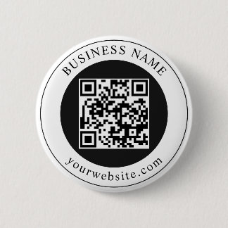 QR-Code mit editierbarem Firmennamen Button