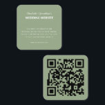 QR Code Moderne, einfache Hochzeit im Herbst Websi Begleitkarte<br><div class="desc">QR-Code Moderne Einfache Hochzeit im Herbst Website-Abschlusskarte</div>