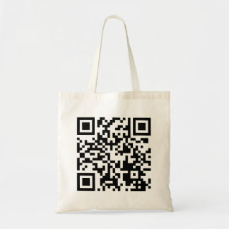 Qr-Code nett lustiges niedliches Shirt mit qr-Code Tragetasche