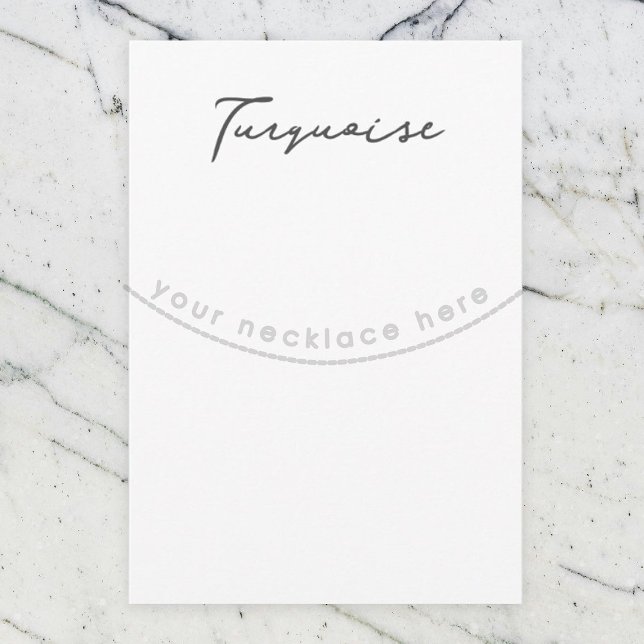 QR Code Ohrring Schmuckanzeigekarte RSVP Karte (Von Creator hochgeladen)