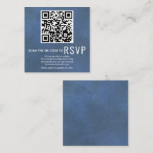 QR-Code Online-UAWG Blauer Hochzeit