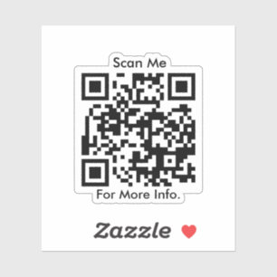 QR-Code personalisiert Aufkleber