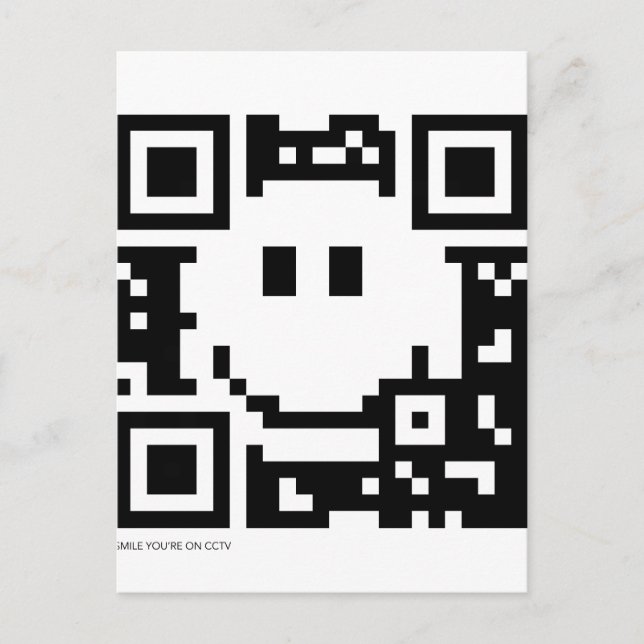 QR-Code Postkarte (Vorderseite)