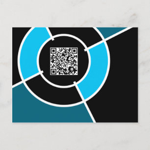 QR-Code Postkarte