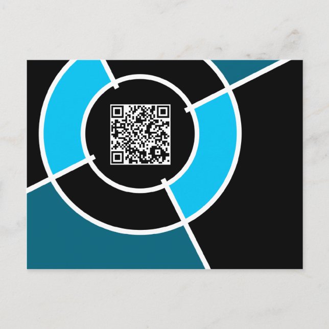 QR-Code Postkarte (Vorderseite)