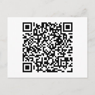 QR-Code Postkarte