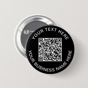 QR Code Promotional Black Button