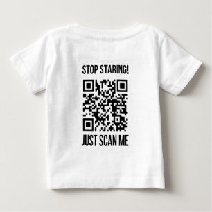 QR-Code prüfen: Erstellen Sie Ihre Zukunft Baby T-shirt