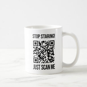 QR-Code prüfen: Erstellen Sie Ihre Zukunft Kaffeetasse