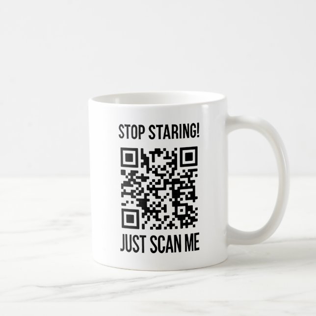 QR-Code prüfen: Erstellen Sie Ihre Zukunft Kaffeetasse (Rechts)