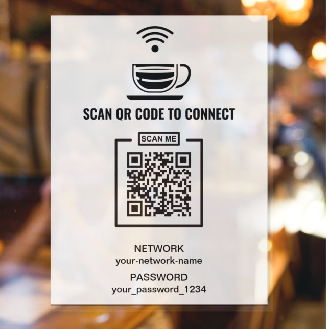 QR-Code prüfen, um den Zugriff auf Internet-Kennwo Poster (Von Creator hochgeladen)