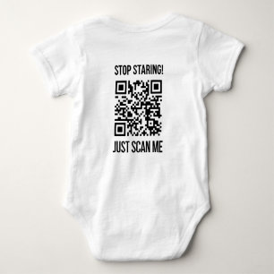 QR-Code prüfen: Wählen Sie jeden Tag Kindheit aus Baby Strampler