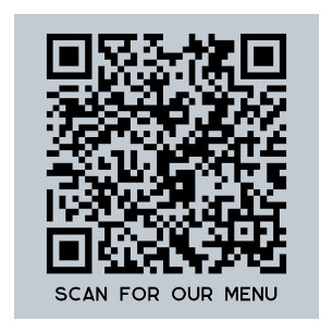 QR-Code-Prüfung auf "Menü Powder Blue" Aufkleber
