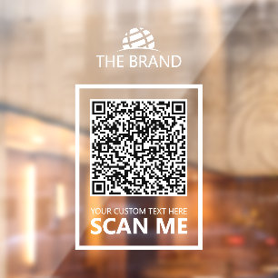 QR-Code-Prüfung für Unternehmen Fensteraufkleber