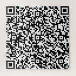 QR-Code-Prüfung Info über das Geschenk für das Puz Puzzle<br><div class="desc">Fügen Sie Ihren QR-Code hinzu - Bild oder Logo - Größe ändern und verschieben oder entfernen / Elemente hinzufügen - Bild / Text mit Anpassungsprogramm. Bitte sehen Sie meine anderen Projekte / Designs. Sie können diese Designs auch auf mehr als 1000 Zazzle-Produkte übertragen. Viel Glück - Seien Sie glücklich :)...</div>