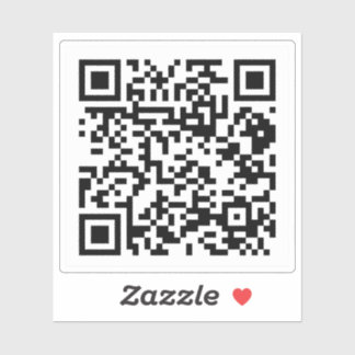 QR-Code, QR, lustig, Meme, Code, Streich, The Offi Aufkleber