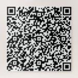 QR-Code rätselt Ihr Personalisiertes Sondergeschen Puzzle<br><div class="desc">Fügen Sie Ihren QR-Code hinzu - Bild oder Logo - Größe ändern und verschieben oder entfernen / Elemente hinzufügen - Bild / Text mit Anpassungsprogramm. Bitte sehen Sie meine anderen Projekte / Designs. Sie können diese Designs auch auf mehr als 1000 Zazzle-Produkte übertragen. Viel Glück - Seien Sie glücklich :)...</div>
