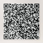 QR-Code rätselt Ihr Personalisiertes Sondergeschen Puzzle<br><div class="desc">Puzzle mit deinem QR-Code - Bild oder Logo - Größe ändern und verschieben oder entfernen / Elemente hinzufügen - Bild / Text mit Anpassungsprogramm. Machen Sie Ihr einzigartiges Rätselgeschenk. Bitte sehen Sie meine anderen Projekte / Designs. Sie können diese Designs auch auf mehr als 1000 Zazzle-Produkte übertragen. Viel Glück -...</div>