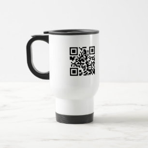 QR Code-Reise-Tasse Reisebecher